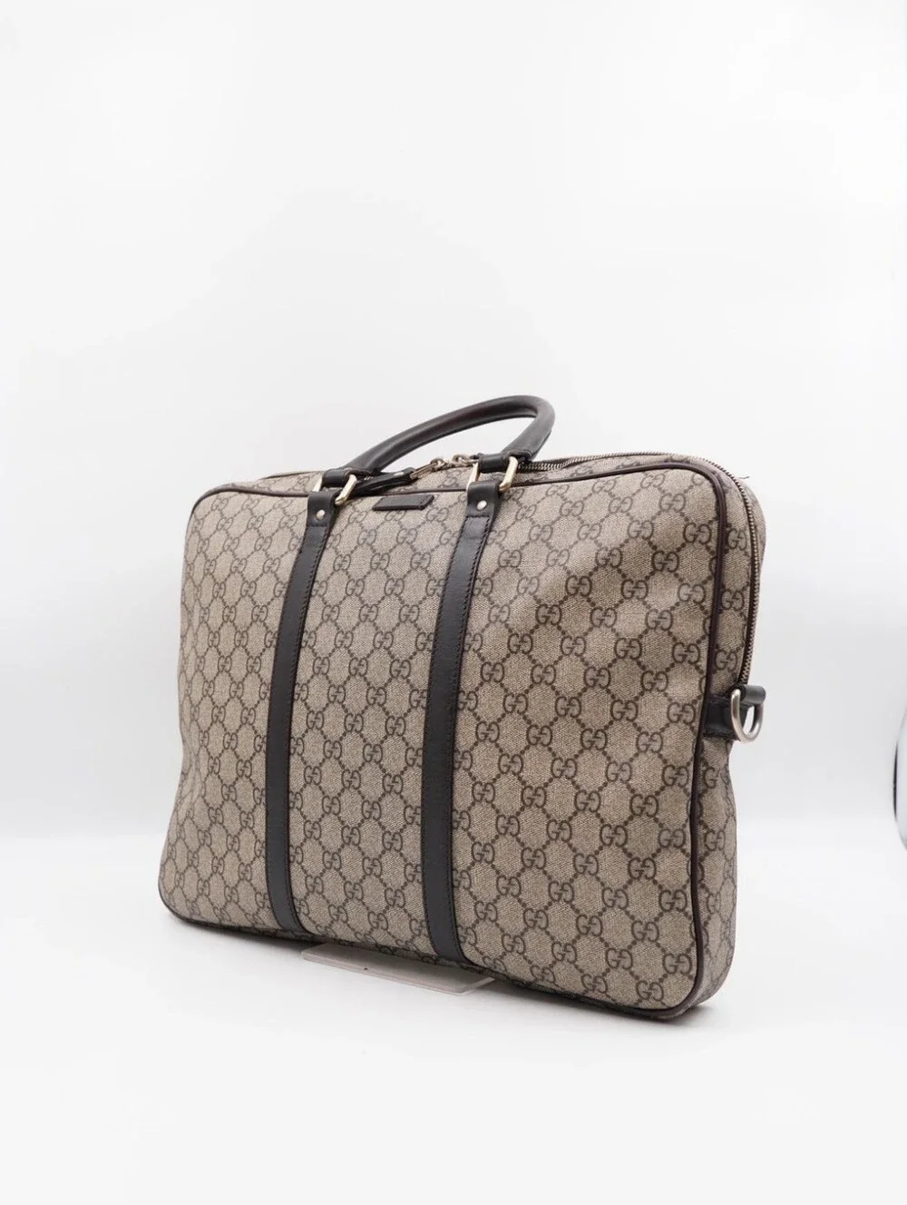 CK25 💕 GUCCI GG Plus Monogram Briefcase